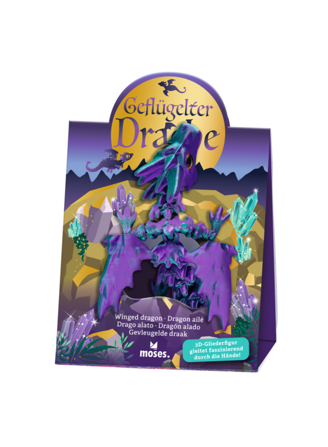 Moses - 38295 - Gevleugelde draak 31cm