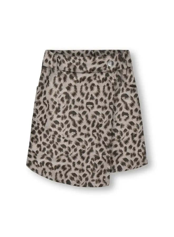 Anlie-naomi animal skort - Silver lining/Washed leo