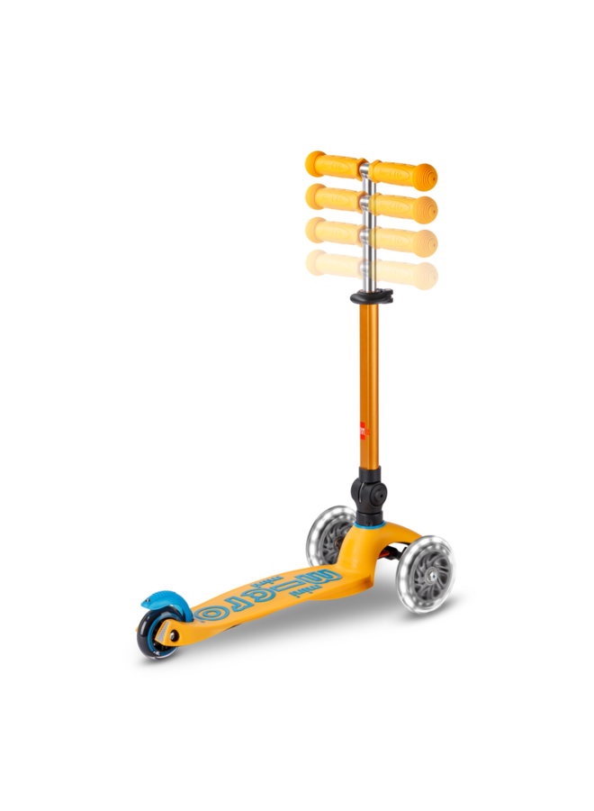 Micro Step - Mini Micro step Deluxe inklapbaar LED - Abrikoos - Limited edition