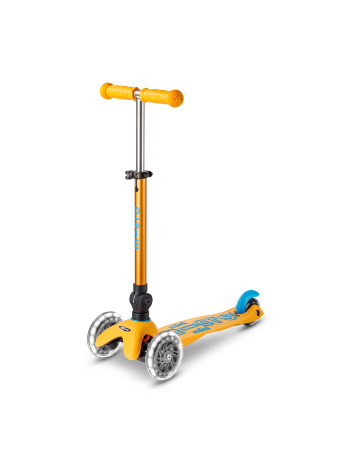 Micro Step - Mini Micro step Deluxe inklapbaar LED - Abrikoos - Limited edition