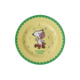 rice - Melamine bord - Geel Snoopy print