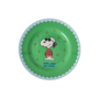 rice - Melamine bord - Groen Snoopy print