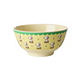 rice - Medium melamine kom - Geel Snoopy print