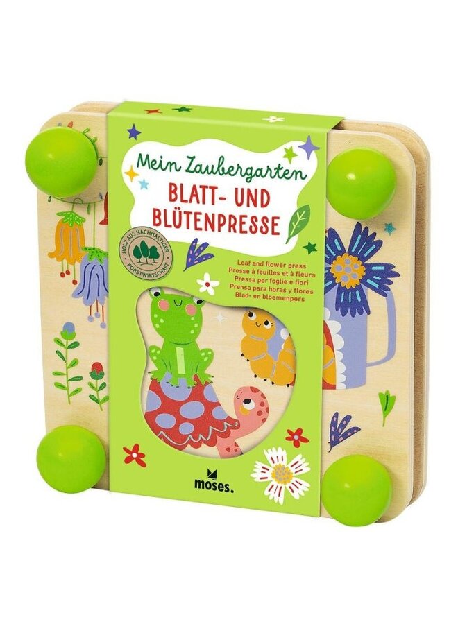 Moses - 16201 - Mijn tovertuin blad- en bloemenpers