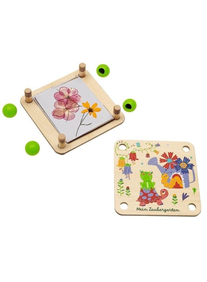 16201 - Mijn tovertuin blad- en bloemenpers