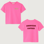 American Vintage - Fizvalley t-shirt – Rose fluo