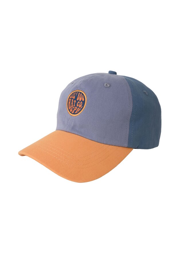 Lil' Boo - Block storm dad cap - Orange/Teal