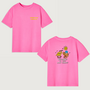 American Vintage - Fizvalley t-shirt - Rose fluo Welcome to the AMV party