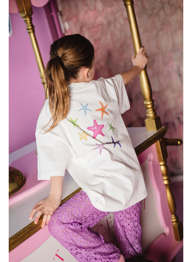 Salty Stitch - Salty seastar tee - Off white