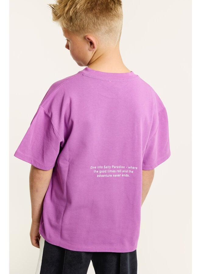 Salty Stitch - Salty tee - Purple