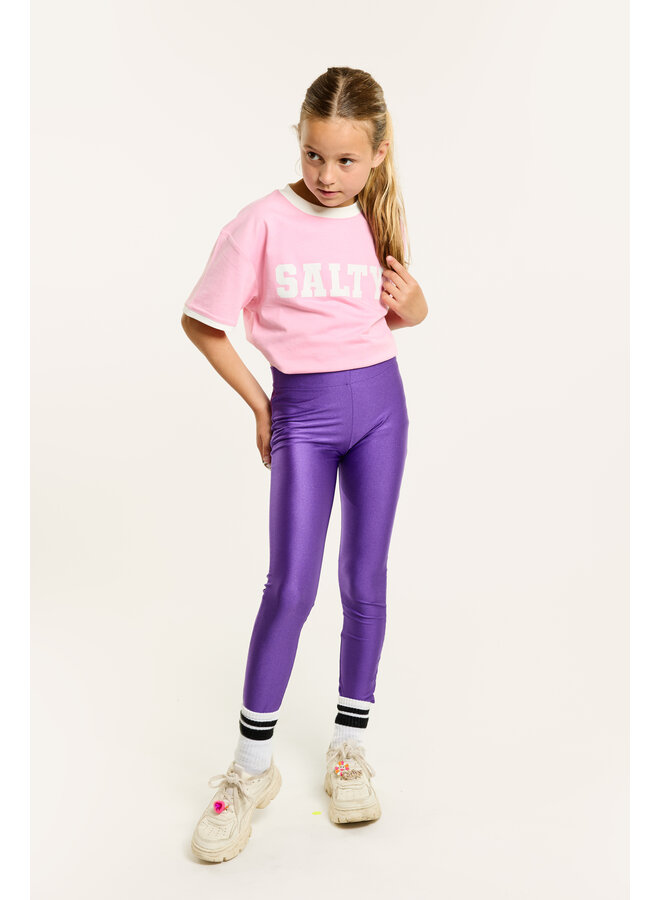 Salty Stitch - Salty cropped tee - Pink