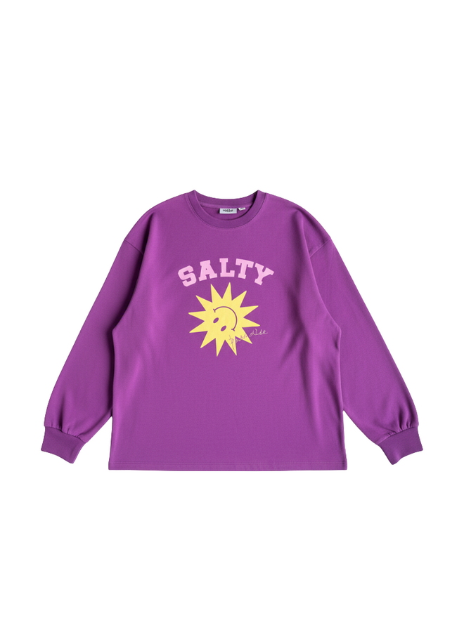 Salty sun skater tee - Purple