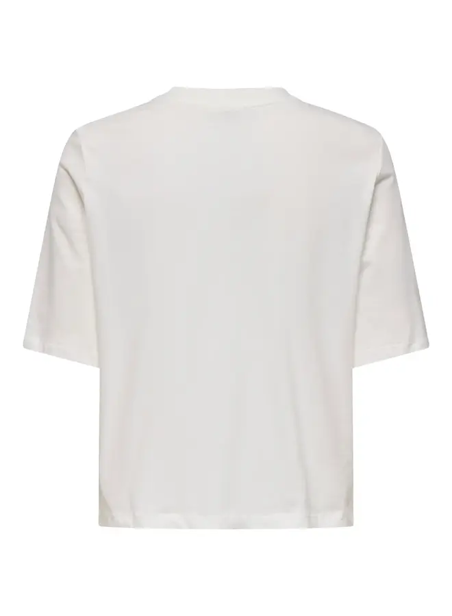 Kids Only - Carty-sun life ss tee - Cloud dancer paradise