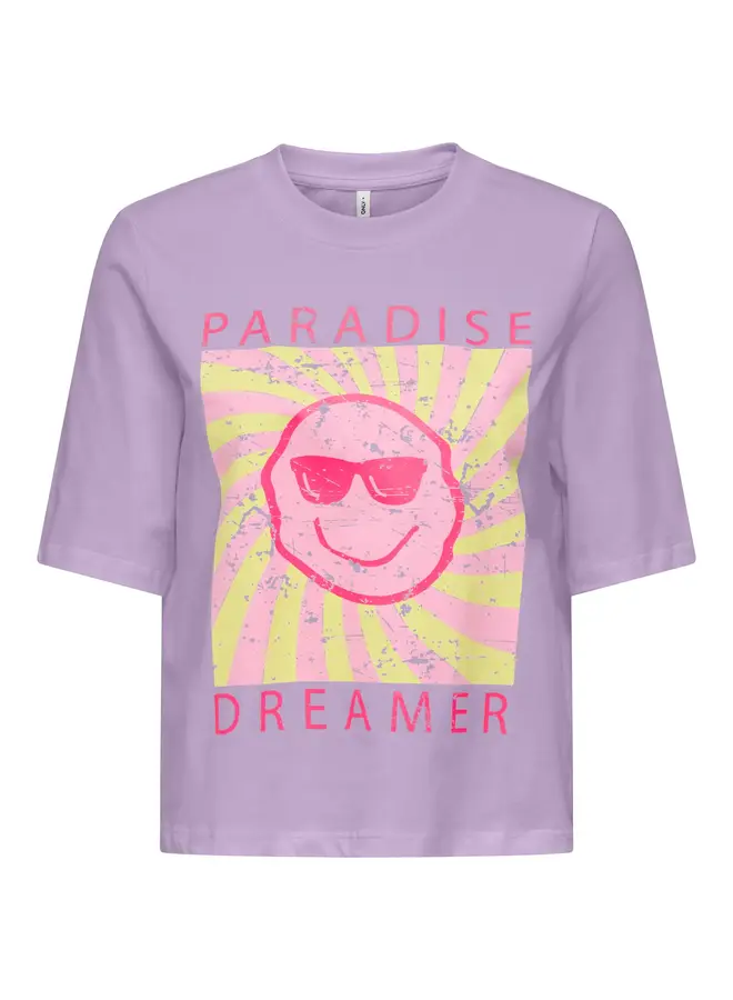 Carty-sun life ss tee - Orchid bloom paradise