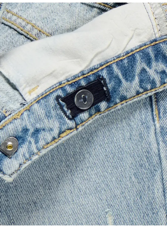 Kids Only - Juicy wide destroyed jeans - Light blue denim