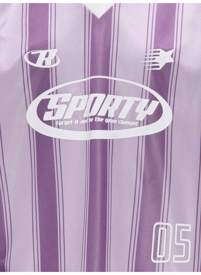 Kids Only - Lula sporty top - Lilac breeze/Crushed grape stripes