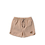 Salted Stories - Seersucker swim shorts - Bombay brown