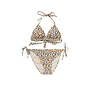 Salted Stories - Pomme flower bikini women - White swan