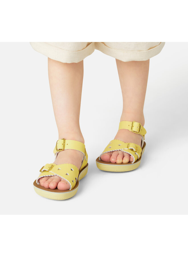 Salt Water Sandals - Sweetheart - Butter yellow
