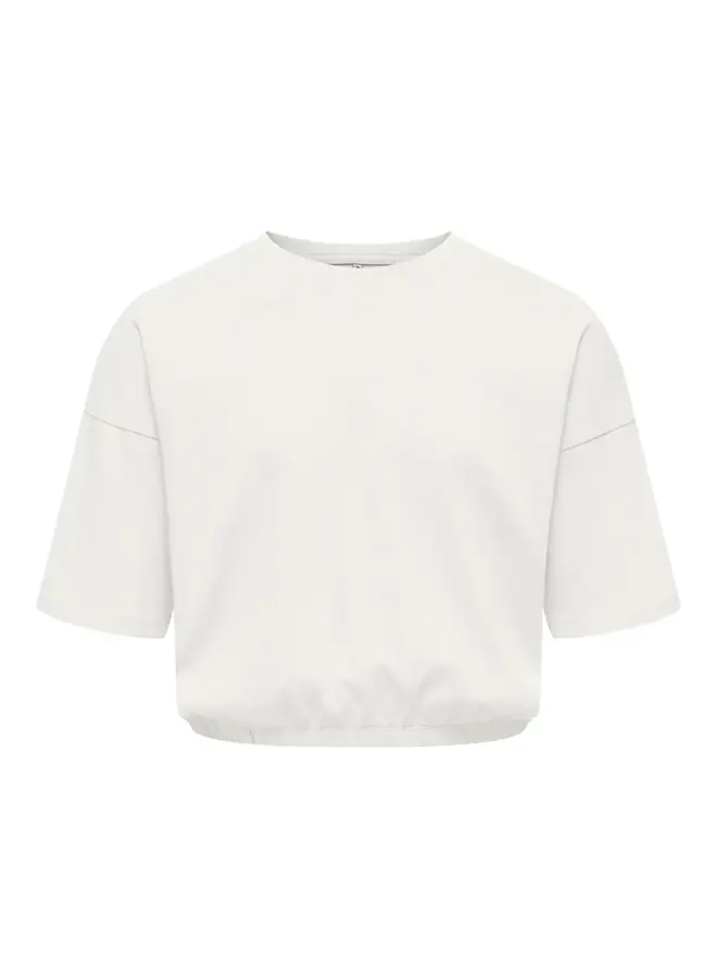 Golia elastic loose top - Cloud dancer