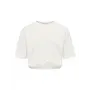 Kids Only - Golia elastic toose top - Cloud dancer