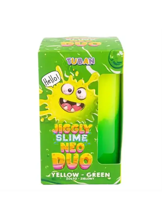 Jiggly slime neo duo - Yellow/Green