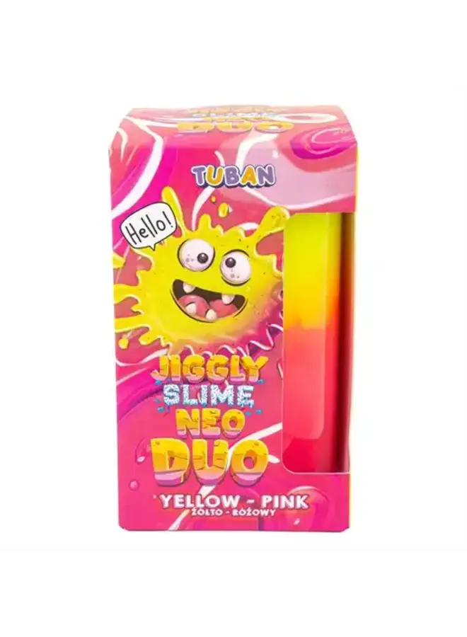 Tuban - Jiggly slime neo duo - Yellow/Pink