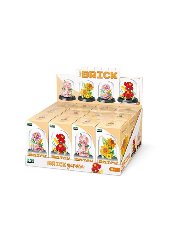 Moses - 82172 - Brick garden flower 11 cm met stolp