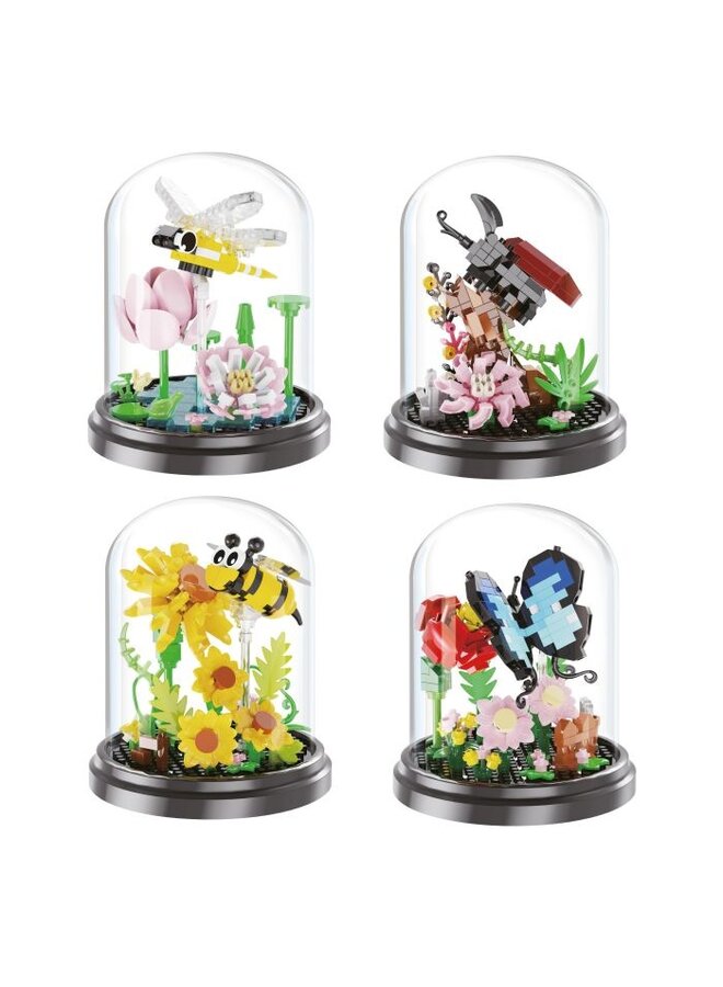 Moses - 82173 - Brick garden bug 11 cm met stolp