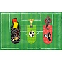 Moses - 31178 - Magnetische boekenlegger voetbal set van 3