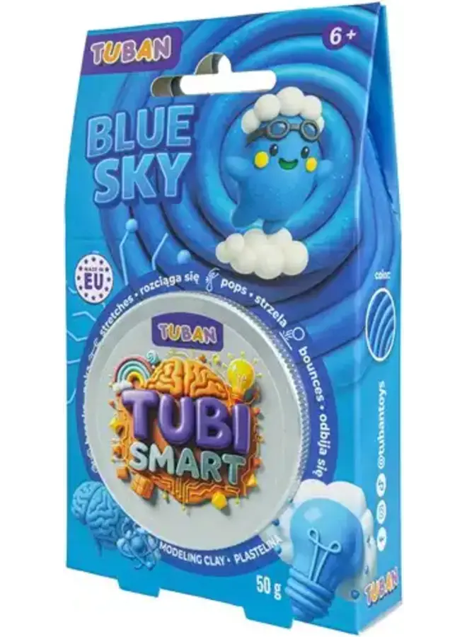 Tuban - Tubi smart modelling clay - Blue sky