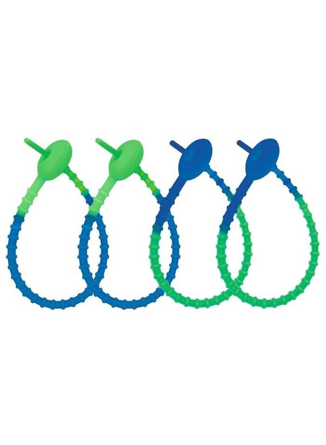 Moses - 82390 - Reizen kabelbinders neon set van 4