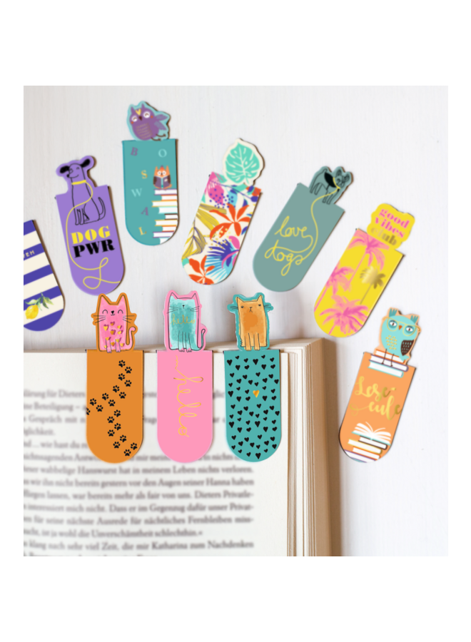 Moses - 31188 - Magnetische boekenlegger katten set van 3