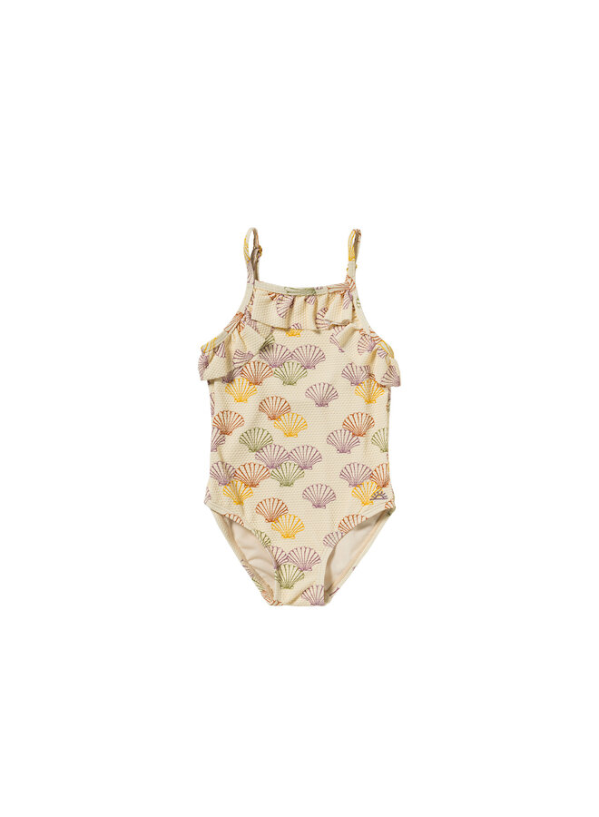 Salted Stories - Shells swimsuit - Multicolor