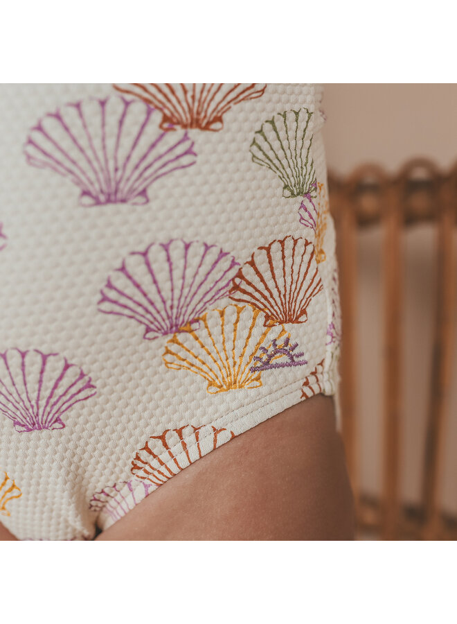 Salted Stories - Shells swimsuit - Multicolor