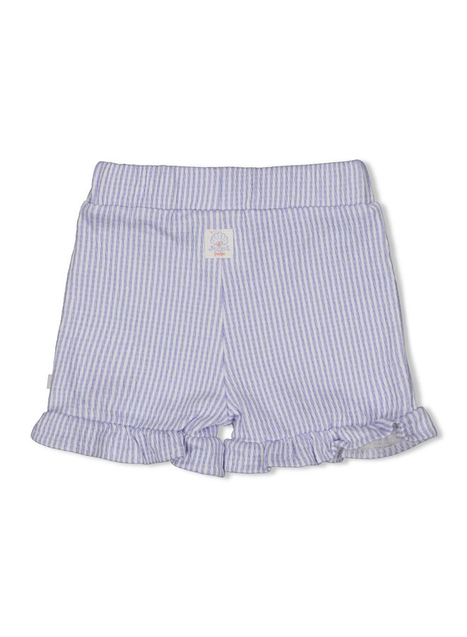 Feetje - Short streep crinkle - Sea La Vie - Lavendel