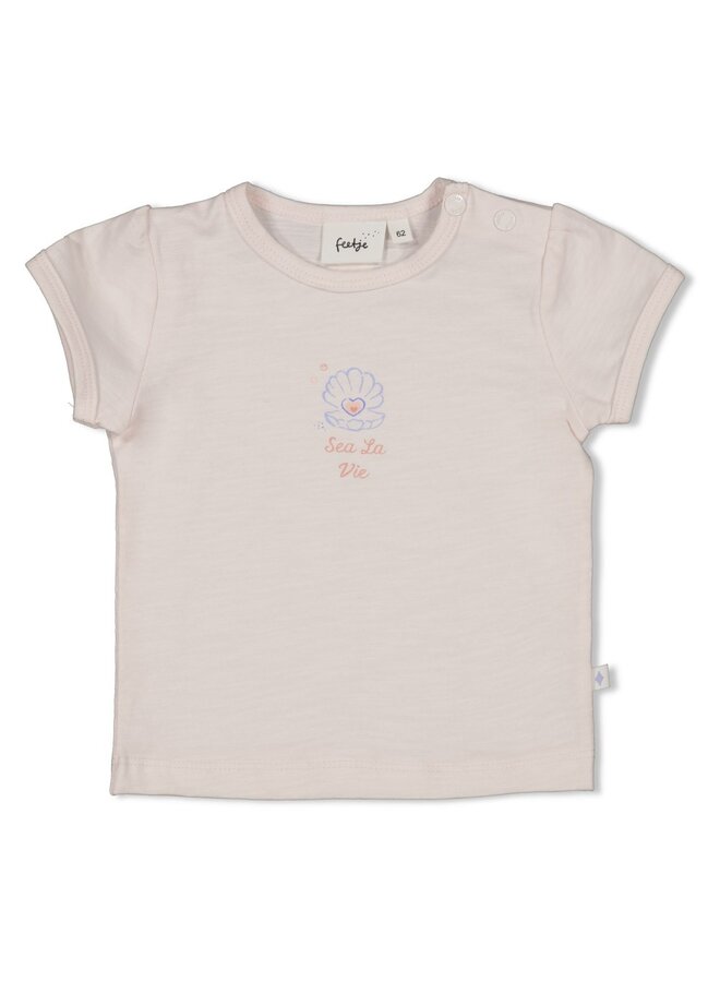 Feetje - T-shirt - Sea La Vie - l.Roze