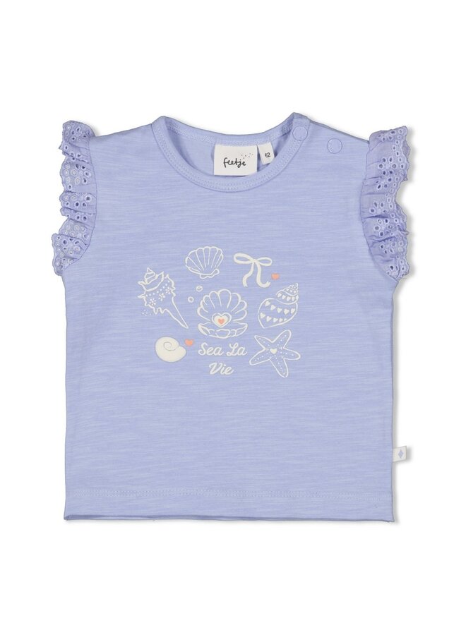 Feetje - T-shirt - Sea La Vie - Lavendel