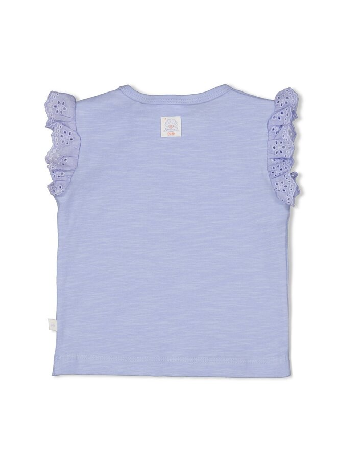 Feetje - T-shirt - Sea La Vie - Lavendel