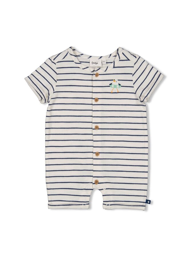 Kort pakje streep - Seaside Happiness - Offwhite