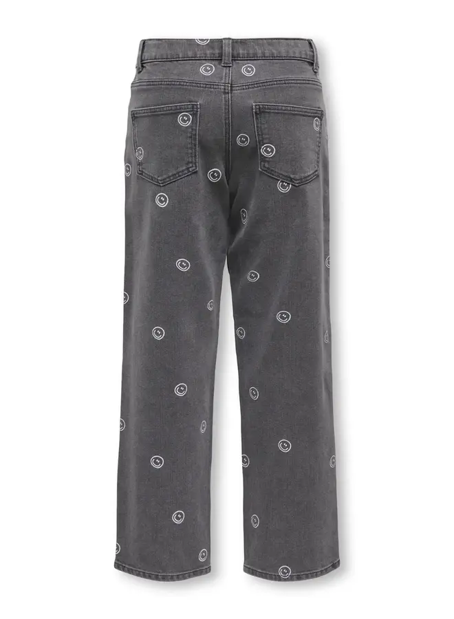 Kids Only - Robyn straight la smile denim - Light grey denim