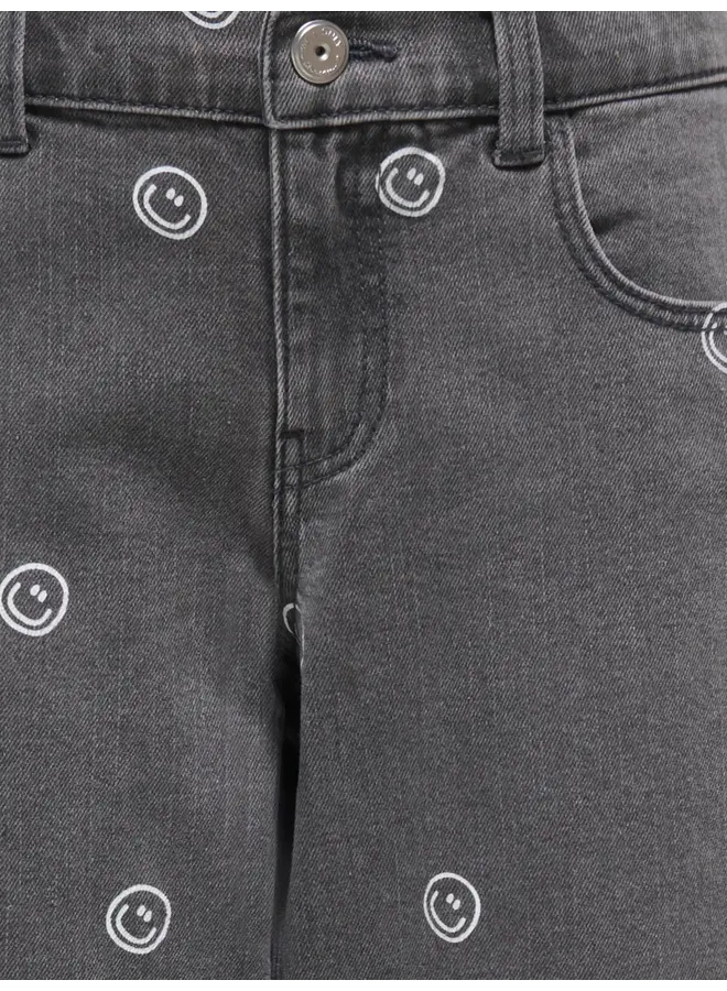 Kids Only - Robyn straight la smile denim - Light grey denim