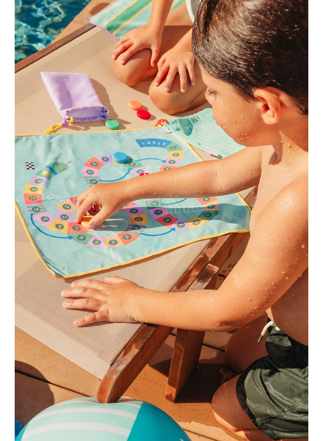 Quut - Travel game - Snakes & ladders / Game of the goose