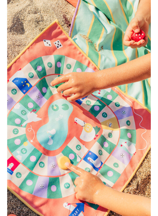 Quut - Travel game - Snakes & ladders / Game of the goose