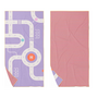 Quut - Playtowel M - Road lavender