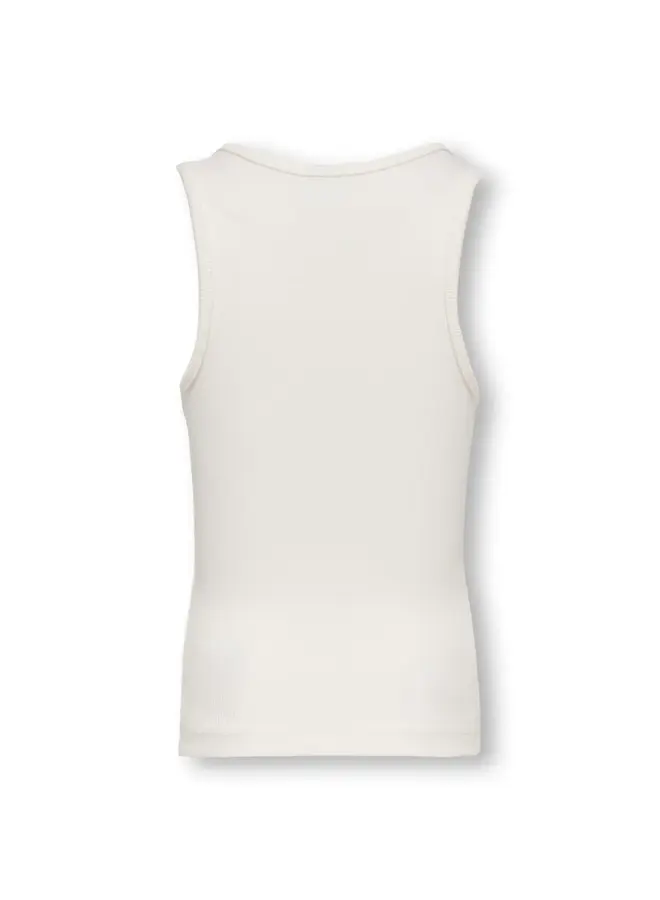 Kids Only - Jilly emb washed tank top - Cloud dancer berry AOP