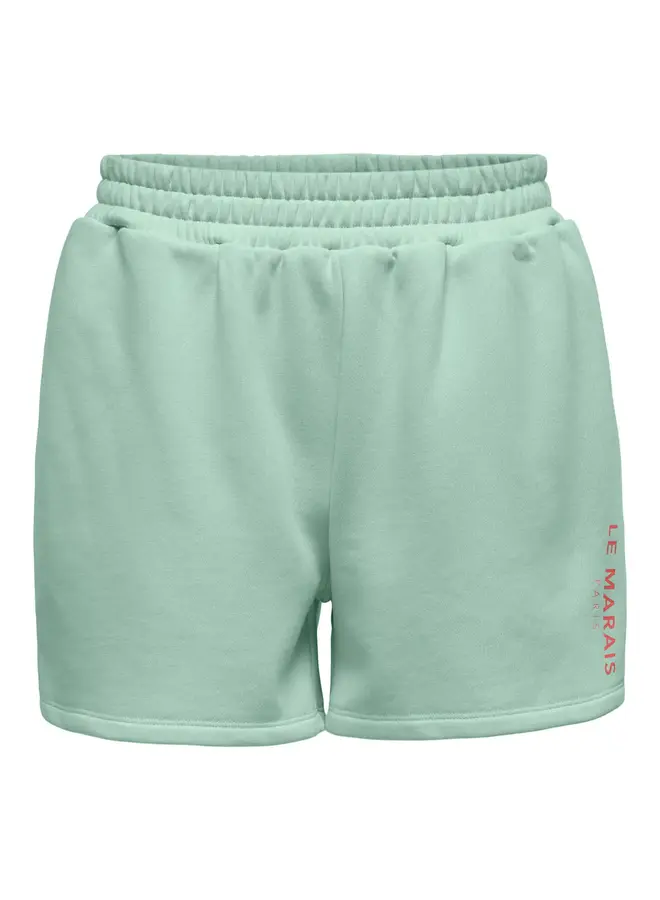 Kids Only - Cora print shorts sweat - Aqua foam le marais
