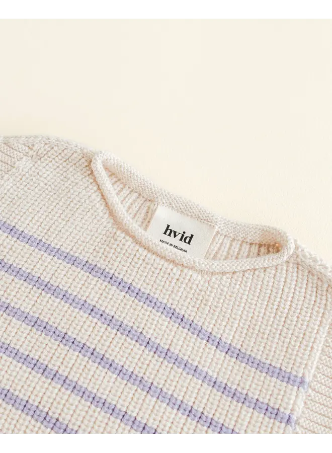 Hvid - Vest harvey baby – Cream/Lilac