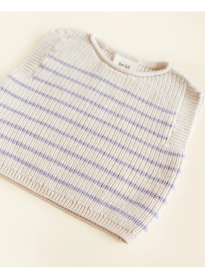 Hvid - Vest harvey baby – Cream/Lilac