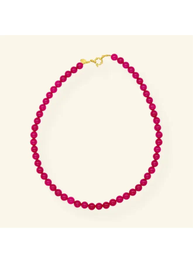 Mable. - Berry blush ketting